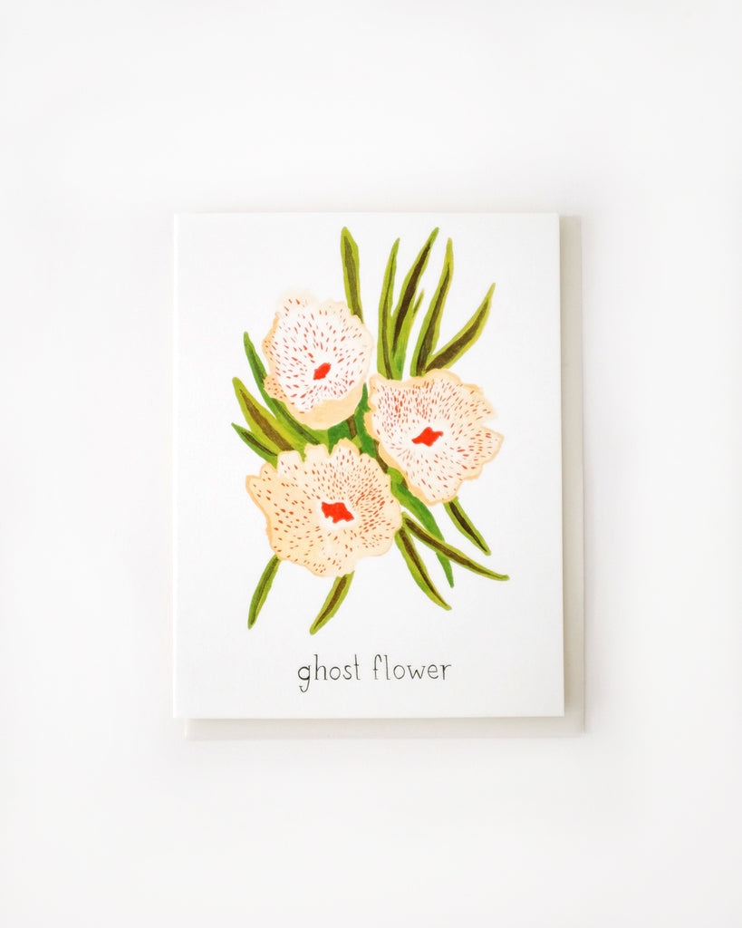 Floral Greeting Card 1 (Blank Inside) by Small Adventure