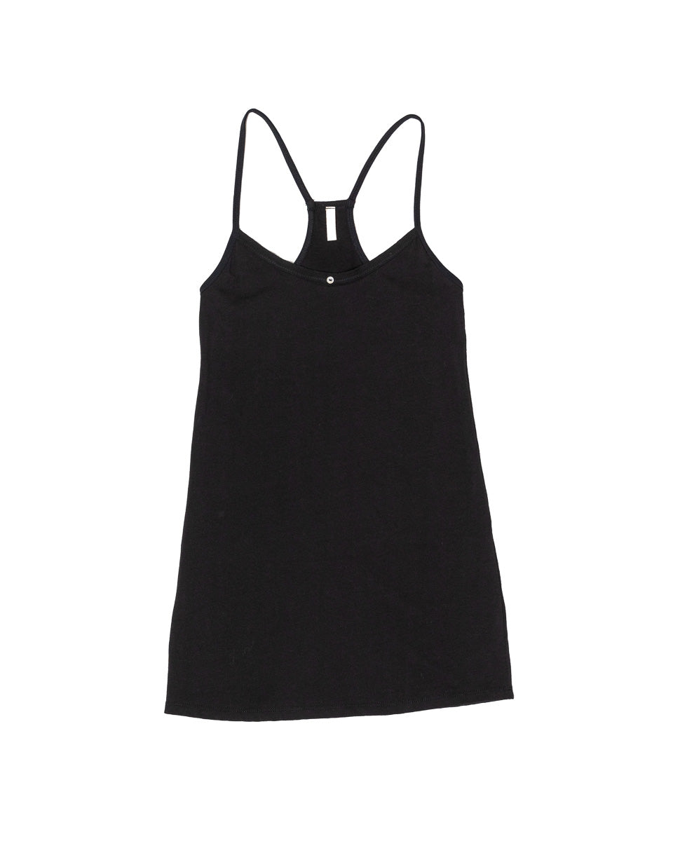 Daisy Cami Dress - Black - Organic Cotton