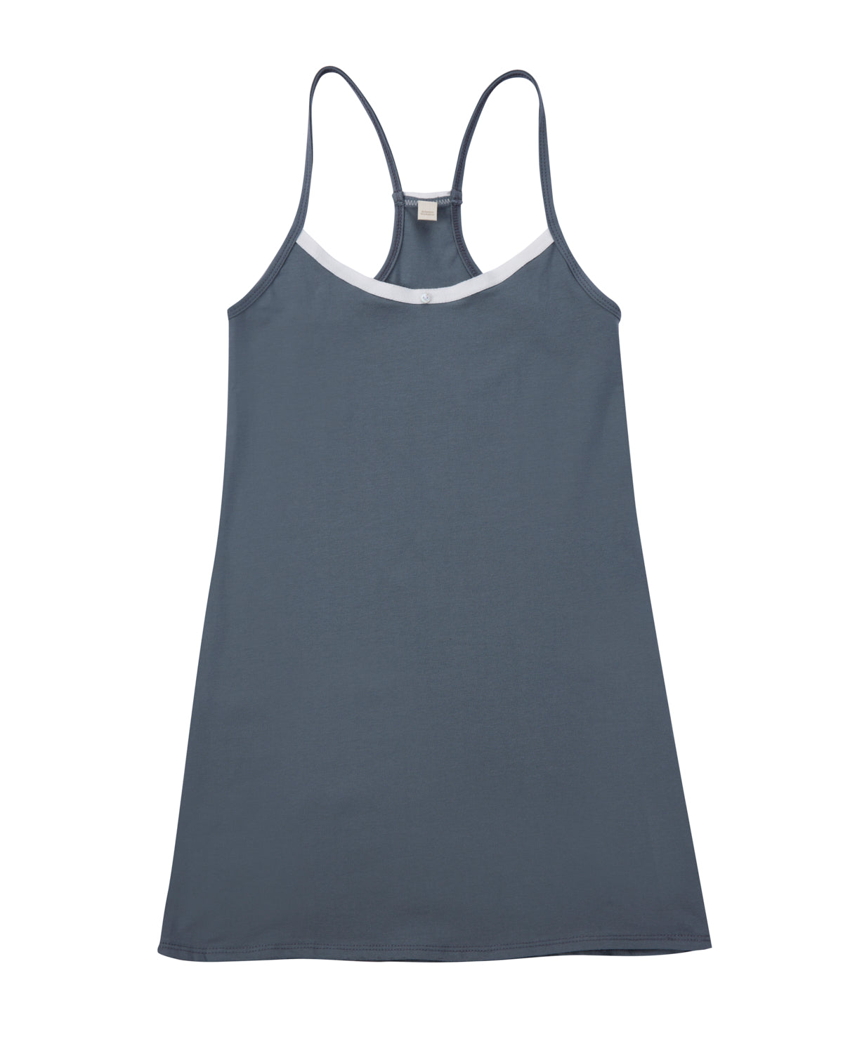 Daisy Cami Dress - Steel - Organic Cotton | botanica workshop