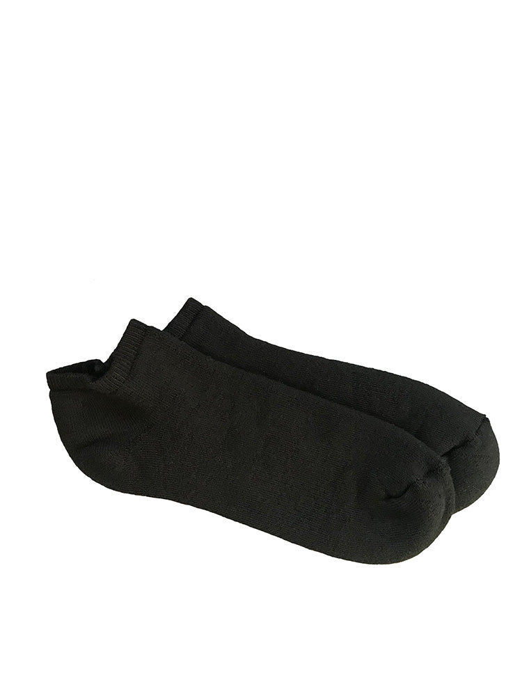 Organic Cotton Sport Socks, 1 Pair, Black-botanica workshop